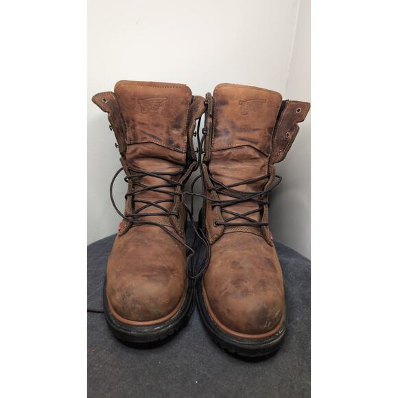 Men's Red wing 400 USA oil water resistant work boots super sole 9.5 - Picture 10 of 12